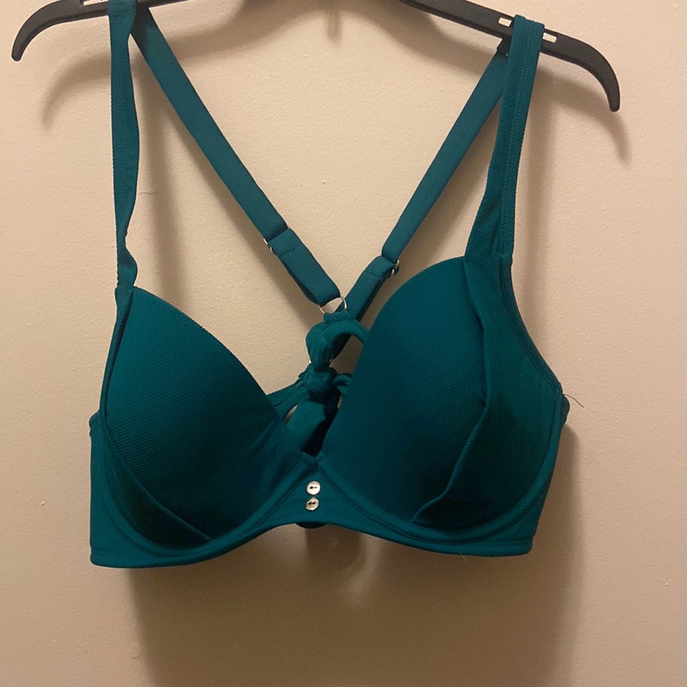 TIME AND TRU swim top